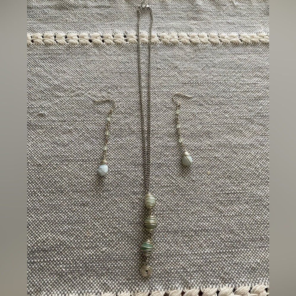 Matching Earrings & Necklace